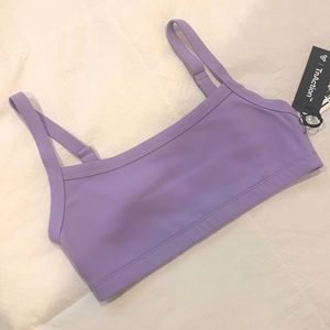 Aritzia TnaBUTTER™ Tumbler Bra Top in Lavender 💜
